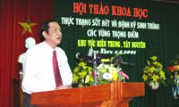 Khuyến nghị hội thảo khoa học Thực trạng sốt rét và bệnh ký sinh trùng vùng trọng điểm  khu vực  miền trung - Tây Nguyên